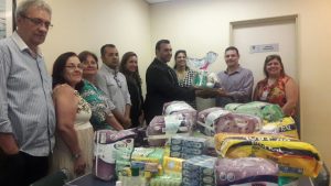 Imagem da notícia - FCecon recebe doação de fraldas e produtos de higiene da Infraero